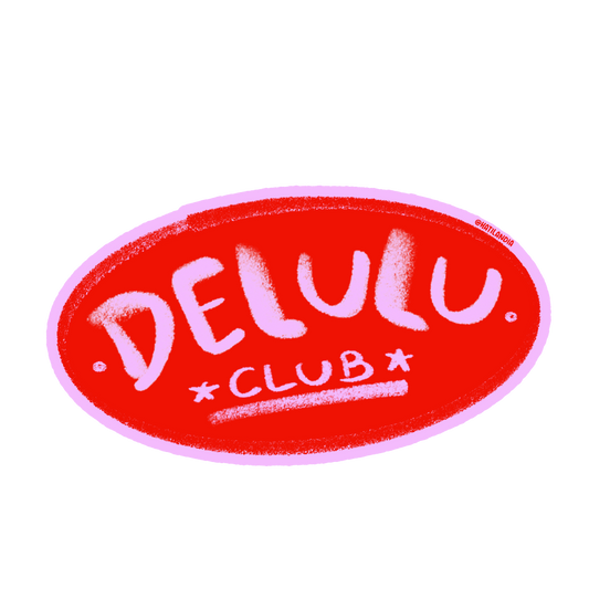 Adesivo - delulu club
