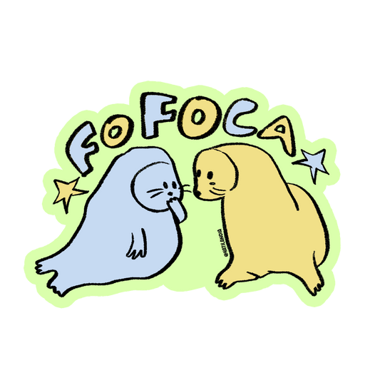 Adesivo - fofoca