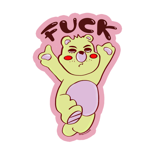Adesivo - fuck