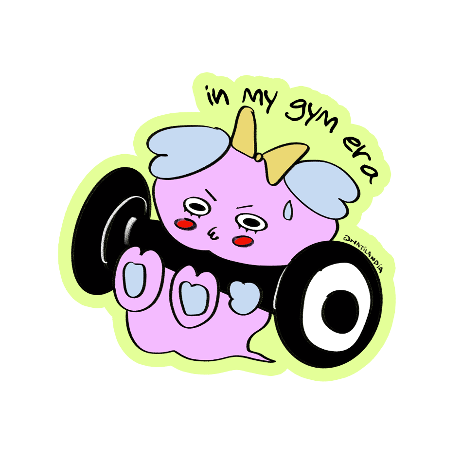 Adesivo - in my gym era