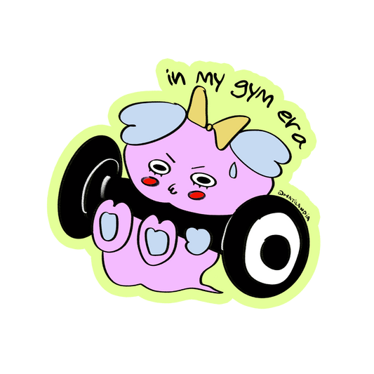 Adesivo - in my gym era