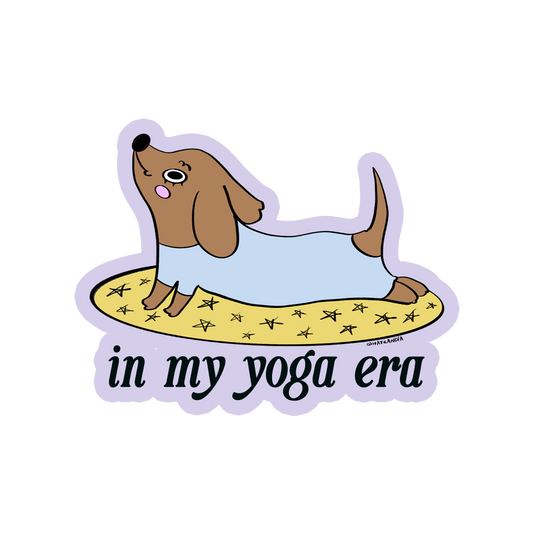 Adesivo - in my yoga era