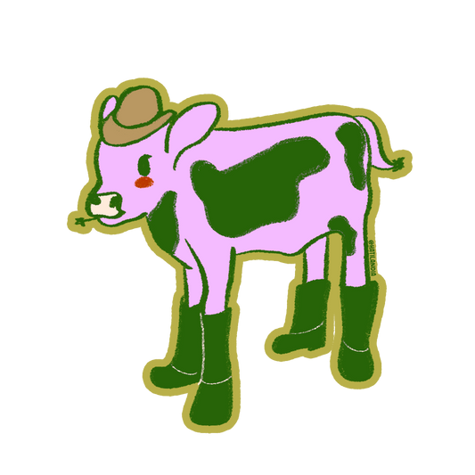 Adesivo - vaca