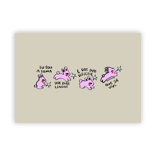 DIGITAL PRINT | eu sou a soma