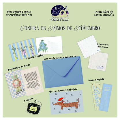 Clube do Caracol - clube de mimos mensal