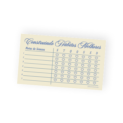 DIGITAL | Papelaria Hábitos