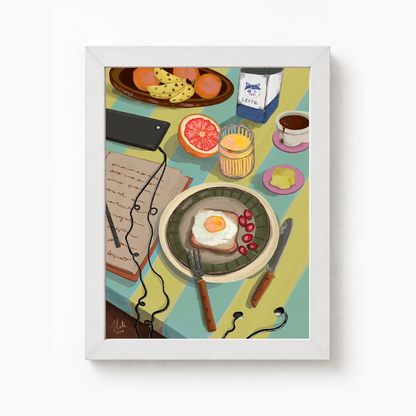 Quadro Café da manhã