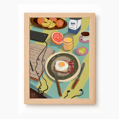 Quadro Café da manhã