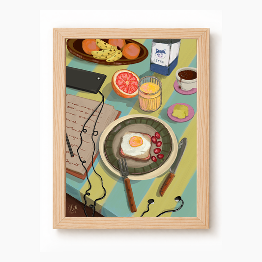 Quadro Café da manhã